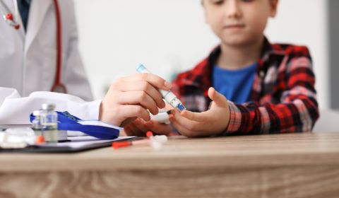 diabète type 1 enfant